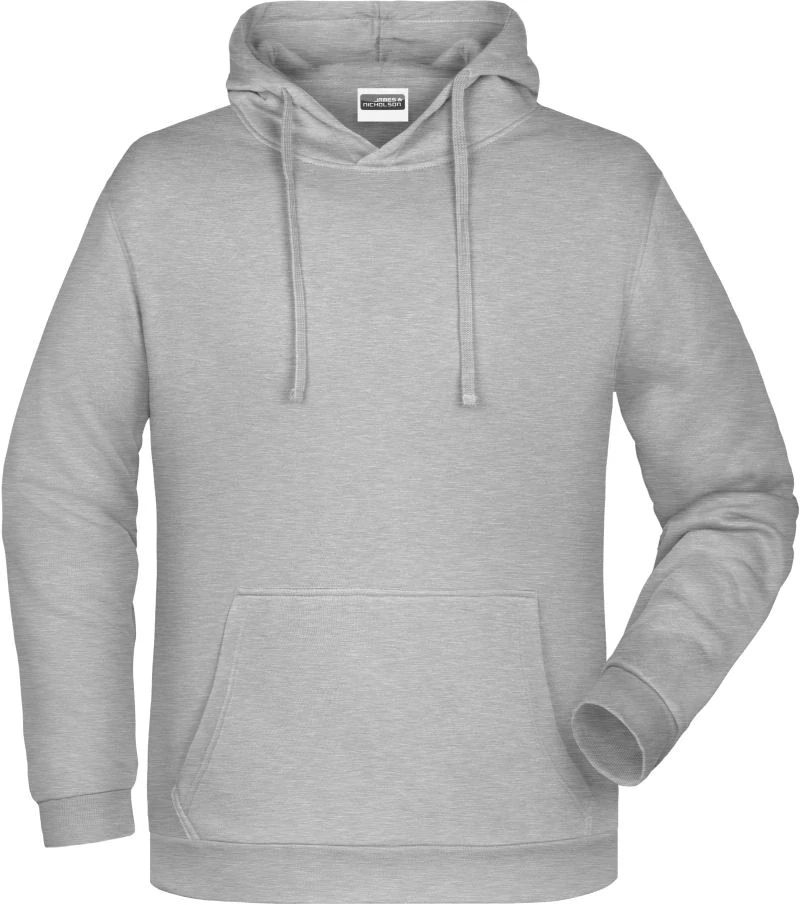 Mikina s kapucí - DC POPRAD Grey-heather