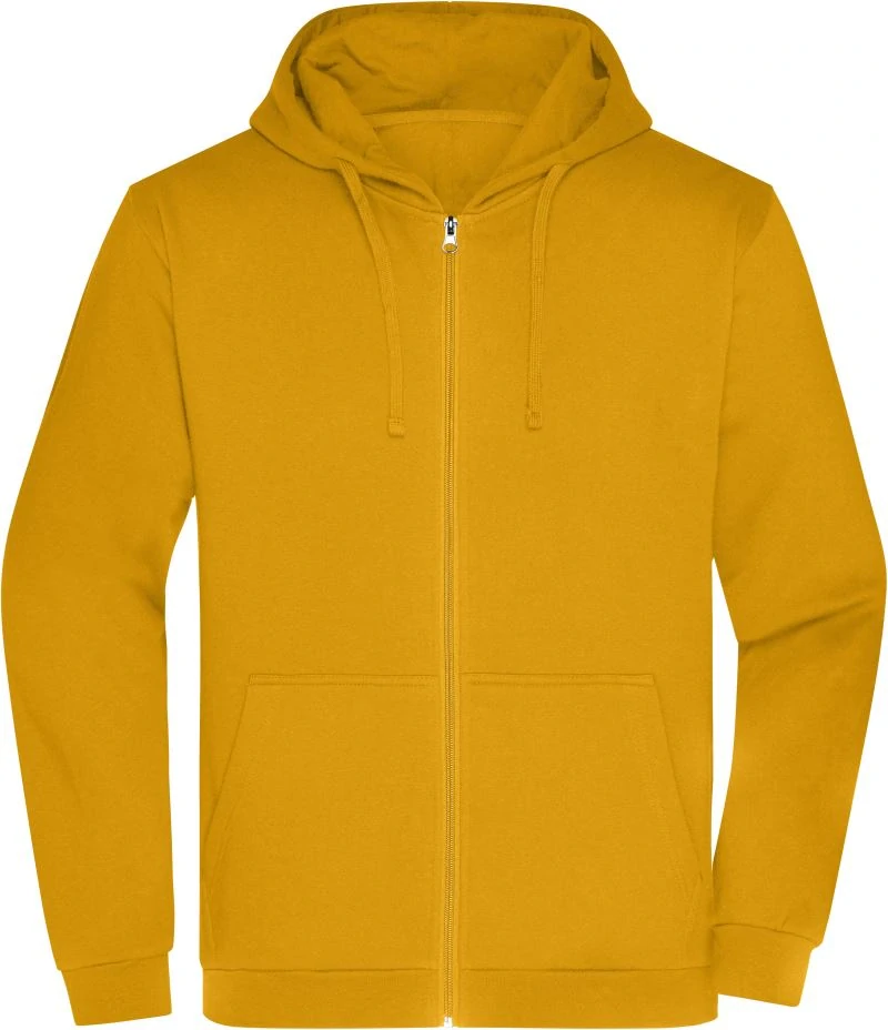 Mikina s kapucí zip - DC POPRAD Gold-yellow