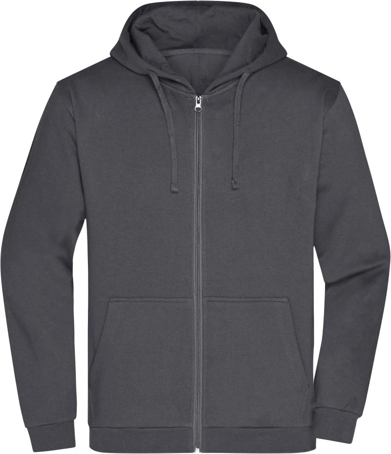 Mikina s kapucí zip - DC POPRAD Graphite