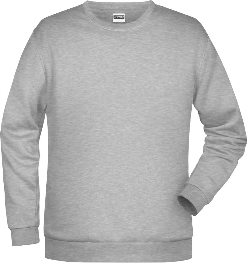 Mikina bez kapuce - DC POPRAD Grey-heather