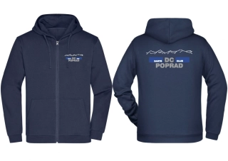 Mikina s kapucí zip - DC POPRAD